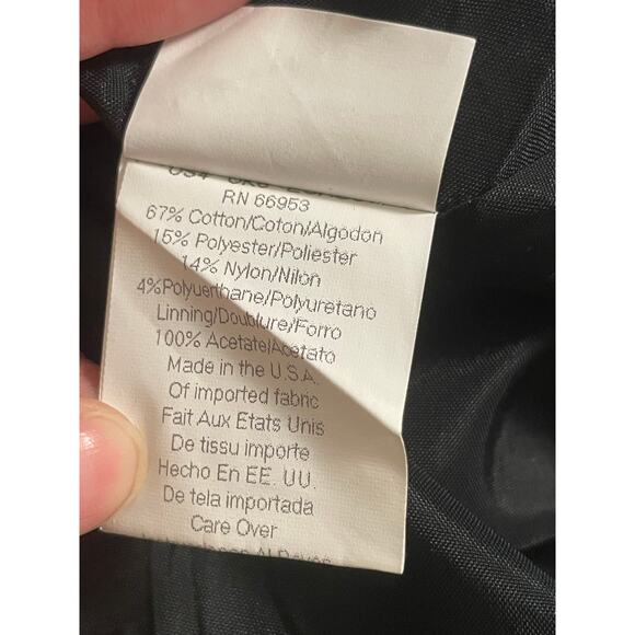 Cynthia Steffe Gray skirt with lace detail along hem SZ 4 - Picture 5 of 9